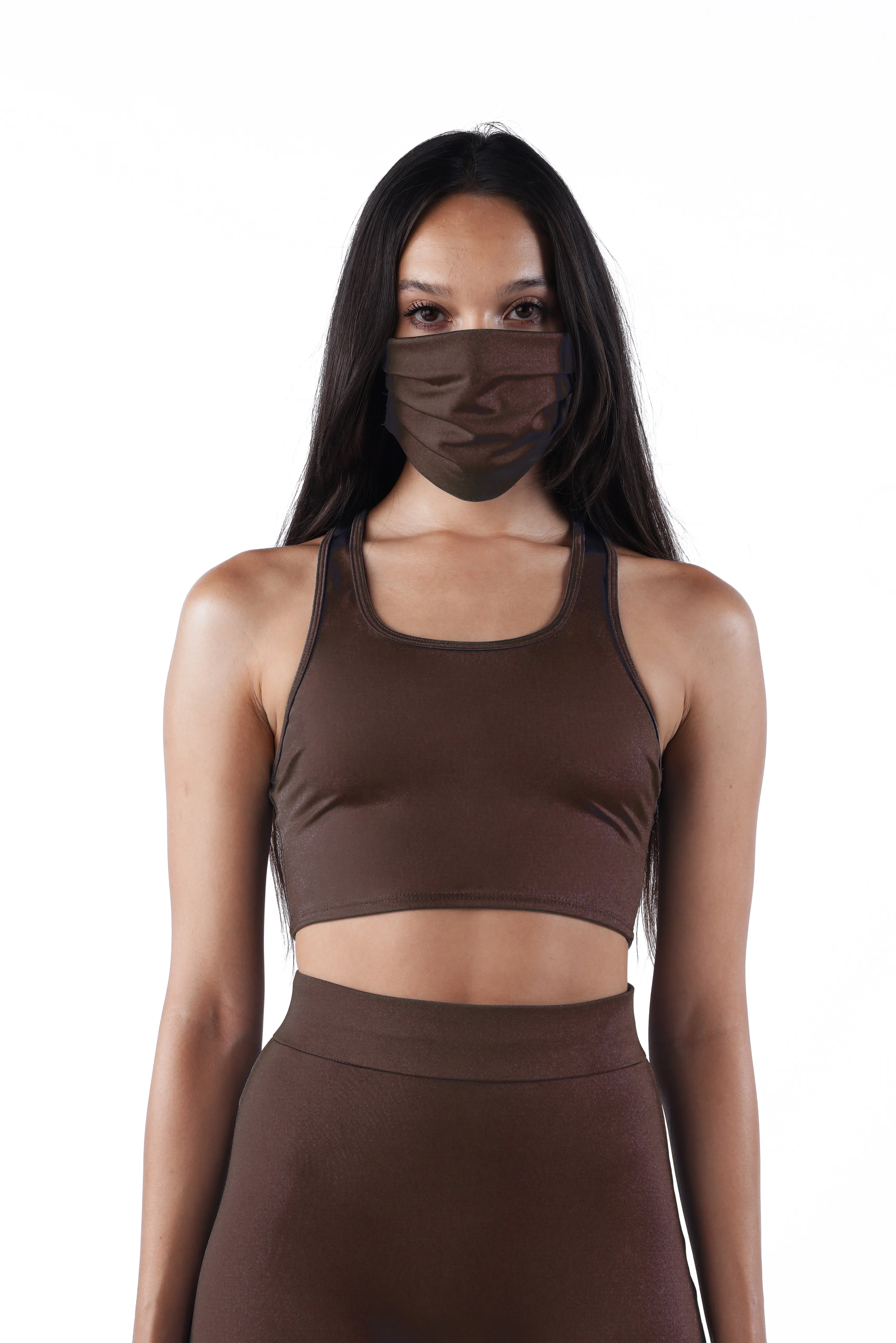 The Racerback Crop Top - Nude 03