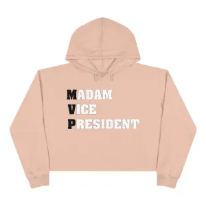 The Real MVP Crop Hoodie