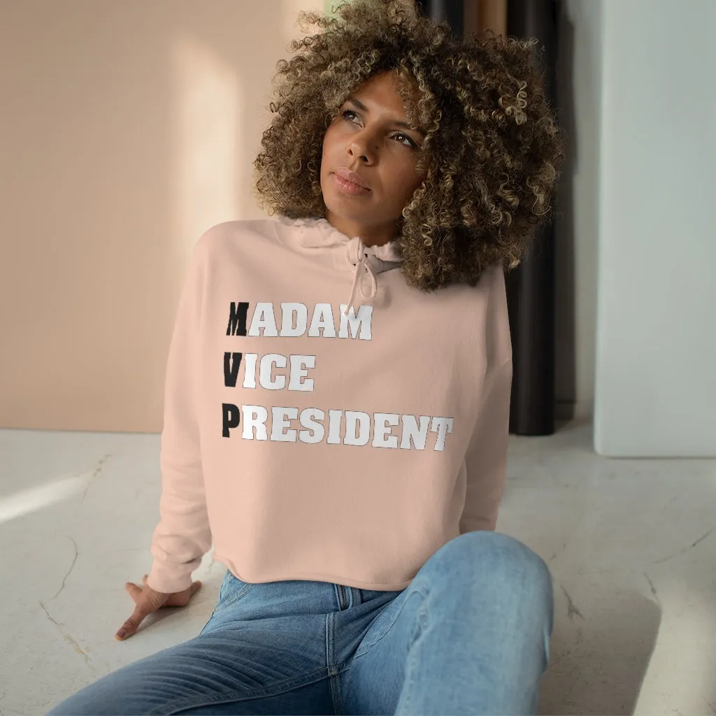 The Real MVP Crop Hoodie