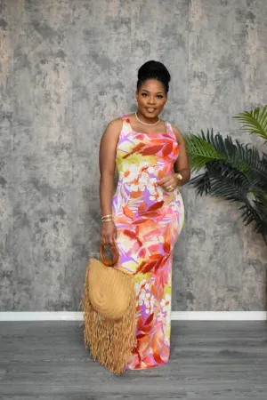 The “Take Me to Paradise” Purple Maxi Dress