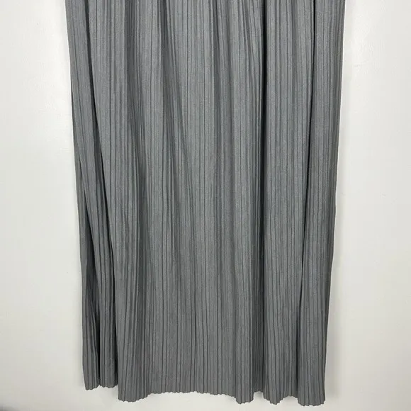 THEORY Osnyo Drapey Tee Pleated Maxi Skirt