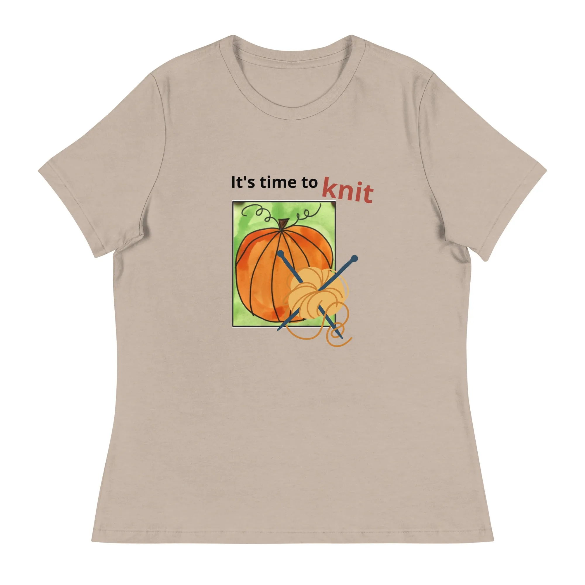 Time to get knitting t-shirt
