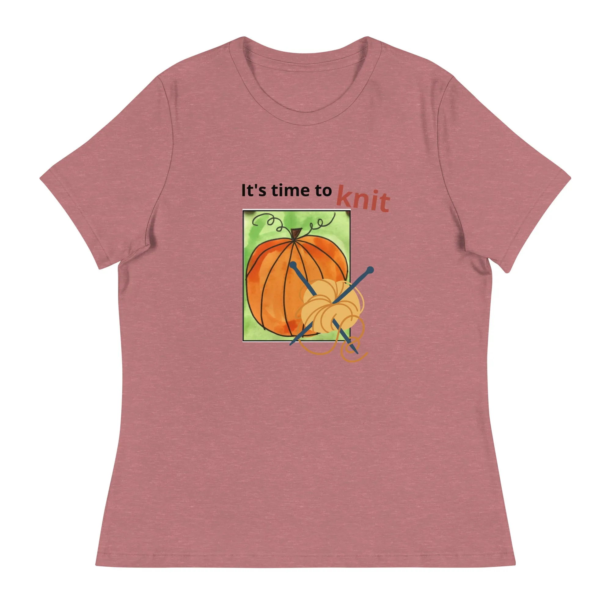 Time to get knitting t-shirt