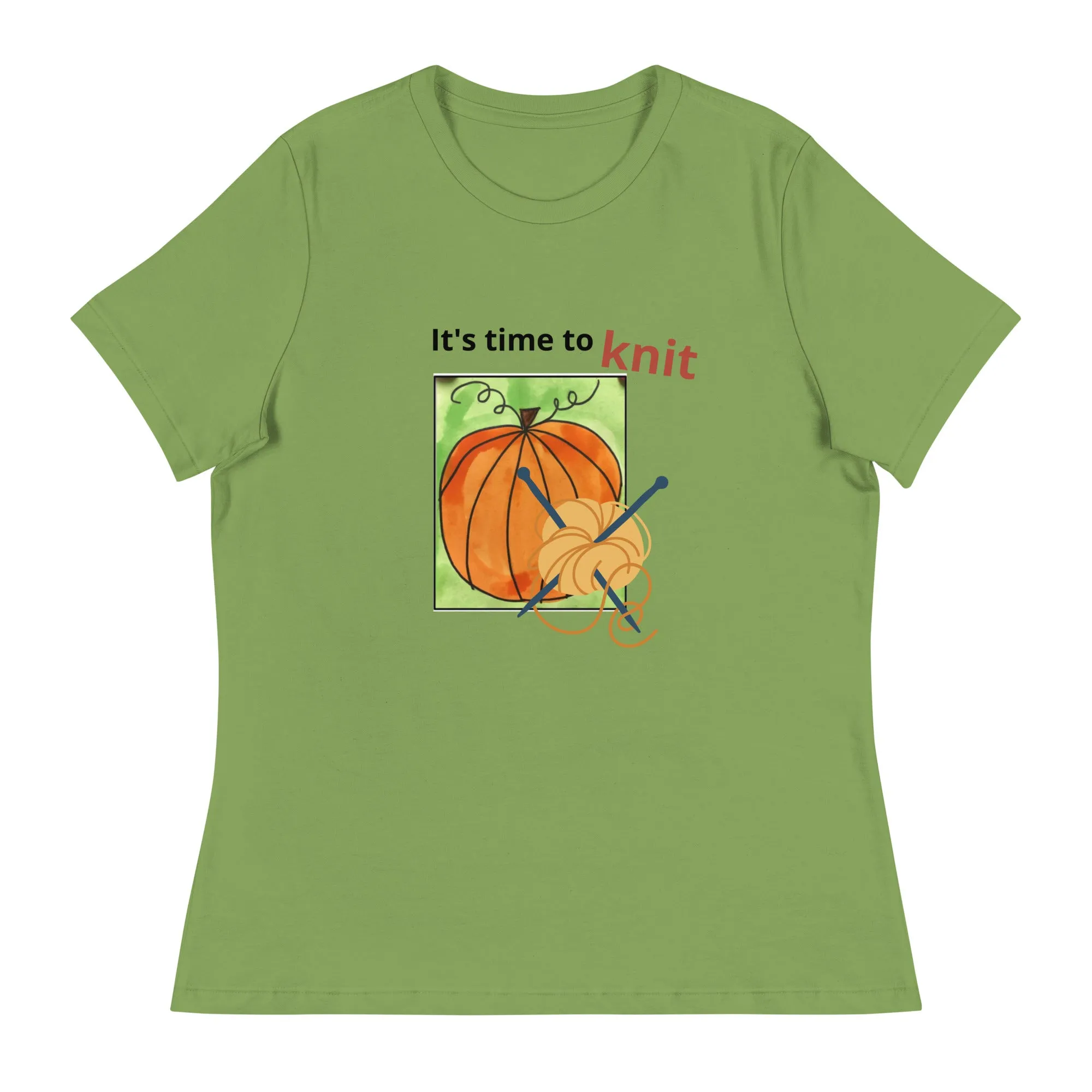 Time to get knitting t-shirt