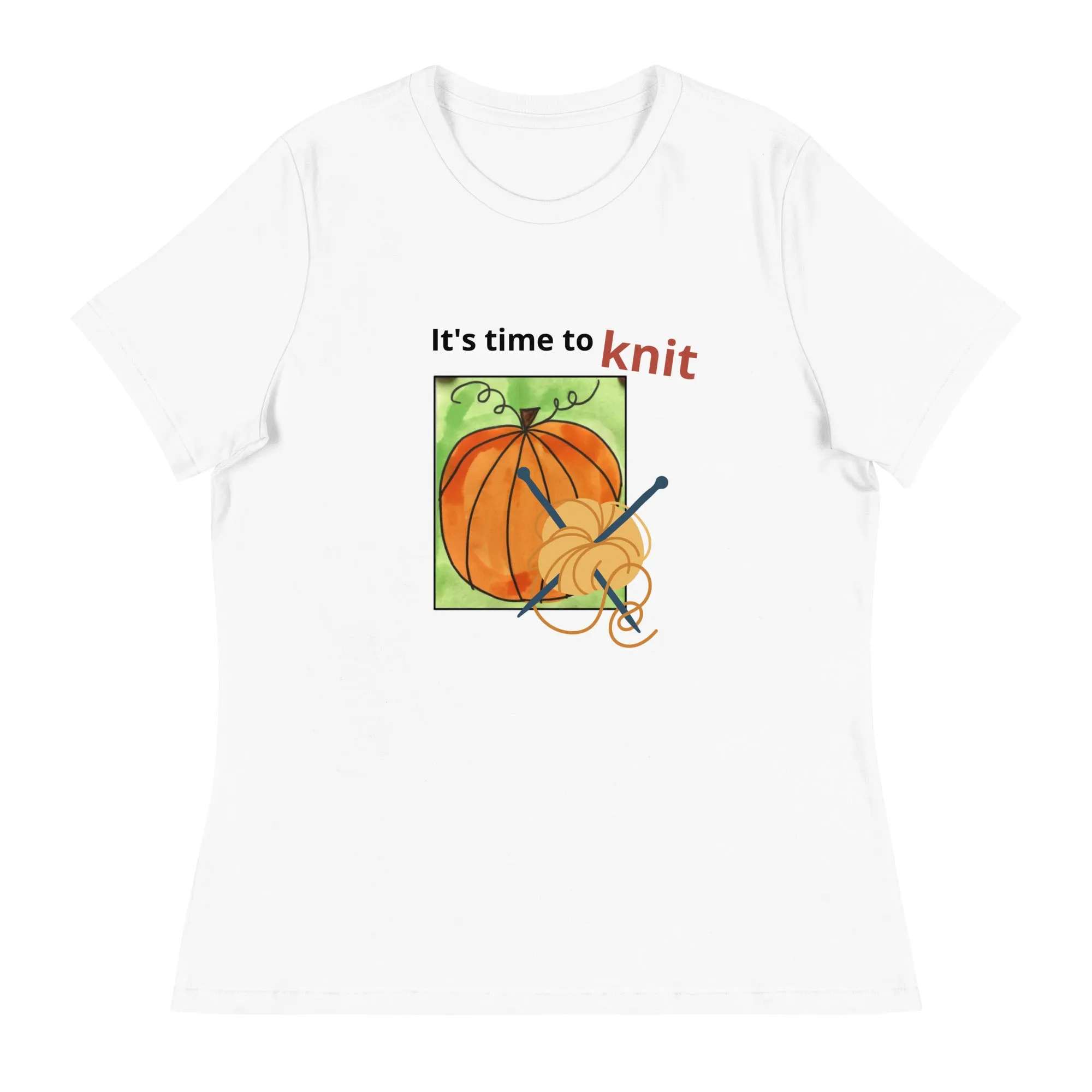 Time to get knitting t-shirt