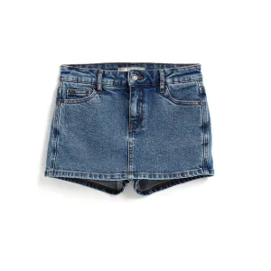 Tractr Girls Mini Denim Skirt