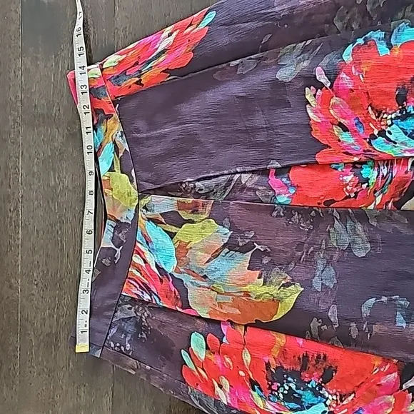 Trina Turk Julienne Trousdale Floral Faille Skirt Size 6