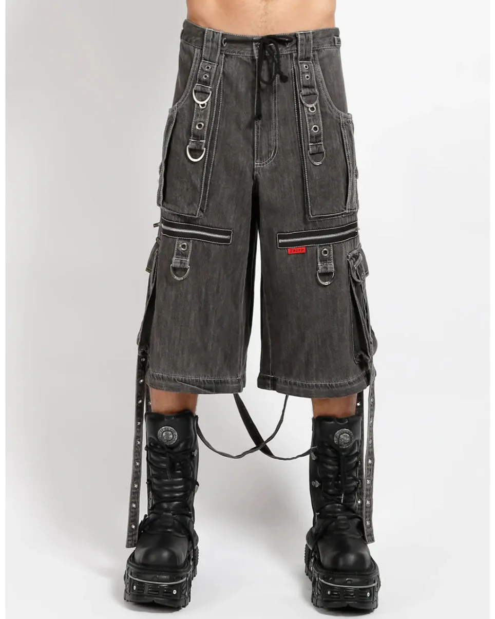 Tripp NYC Zip-Off Black Denim X-Strap Pants
