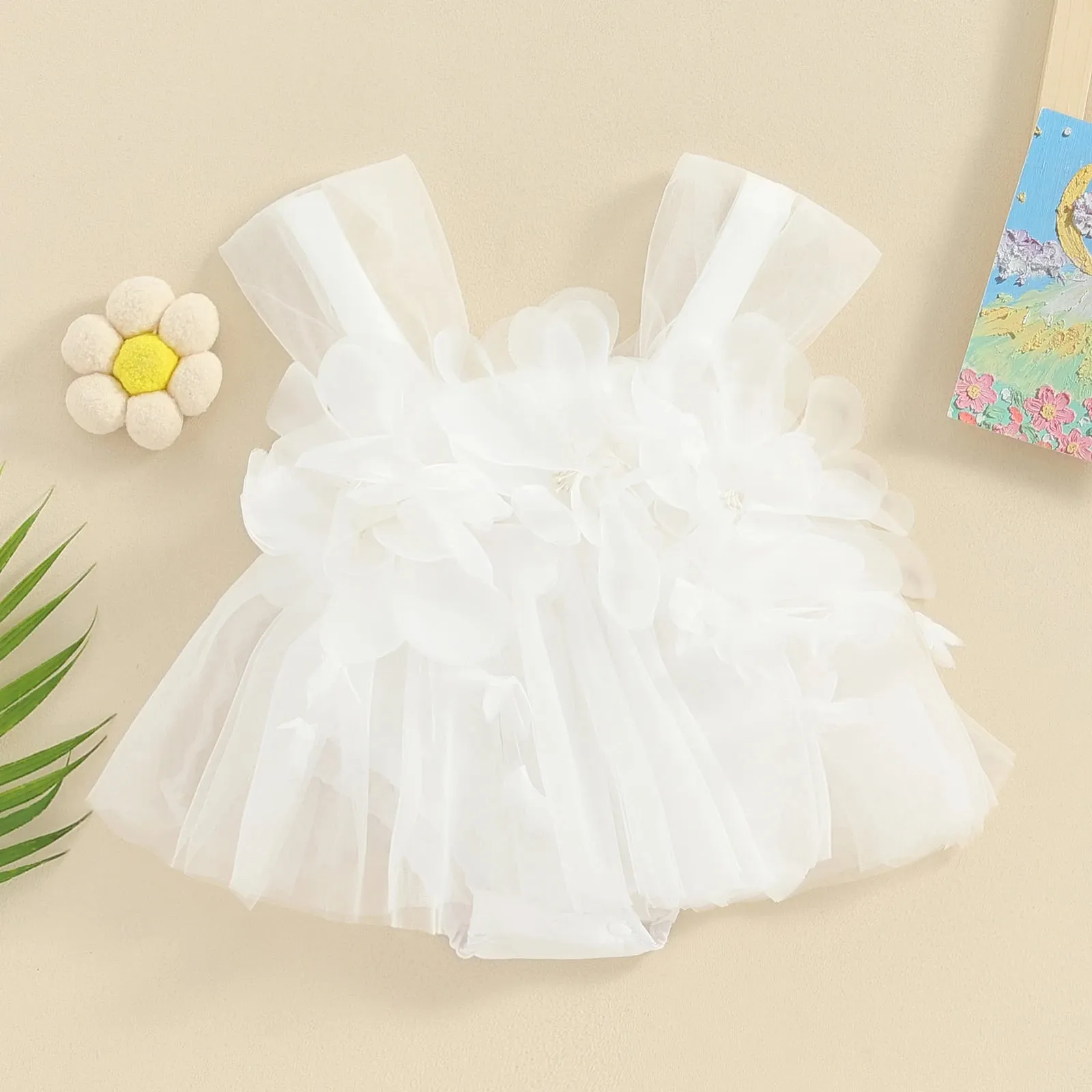 Tulle Romper Dress