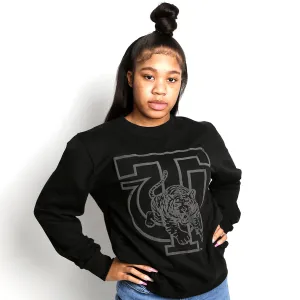 TUSKEGEE | Celebrate BHM | BLACK 3D Puff INK Unisex Sweatshirt (**)