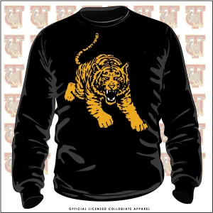 TUSKEGEE | SKEGEE Gold 3D Puff INK  Black Unisex Sweatshirt (**)
