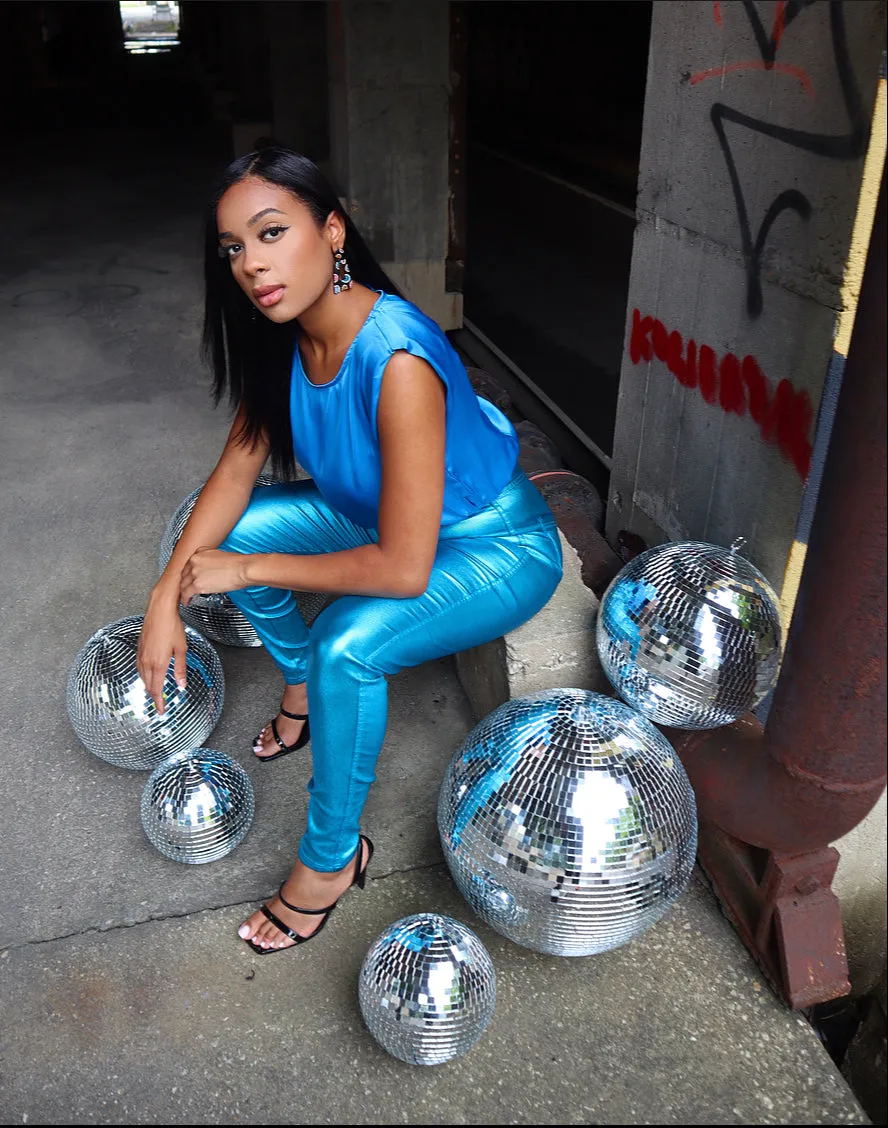 Upgrade Ya! Top (ELECTRIC BLUE)