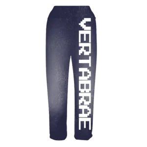Vertabrae C-2 Sweat Pants Washed (Navy & White)