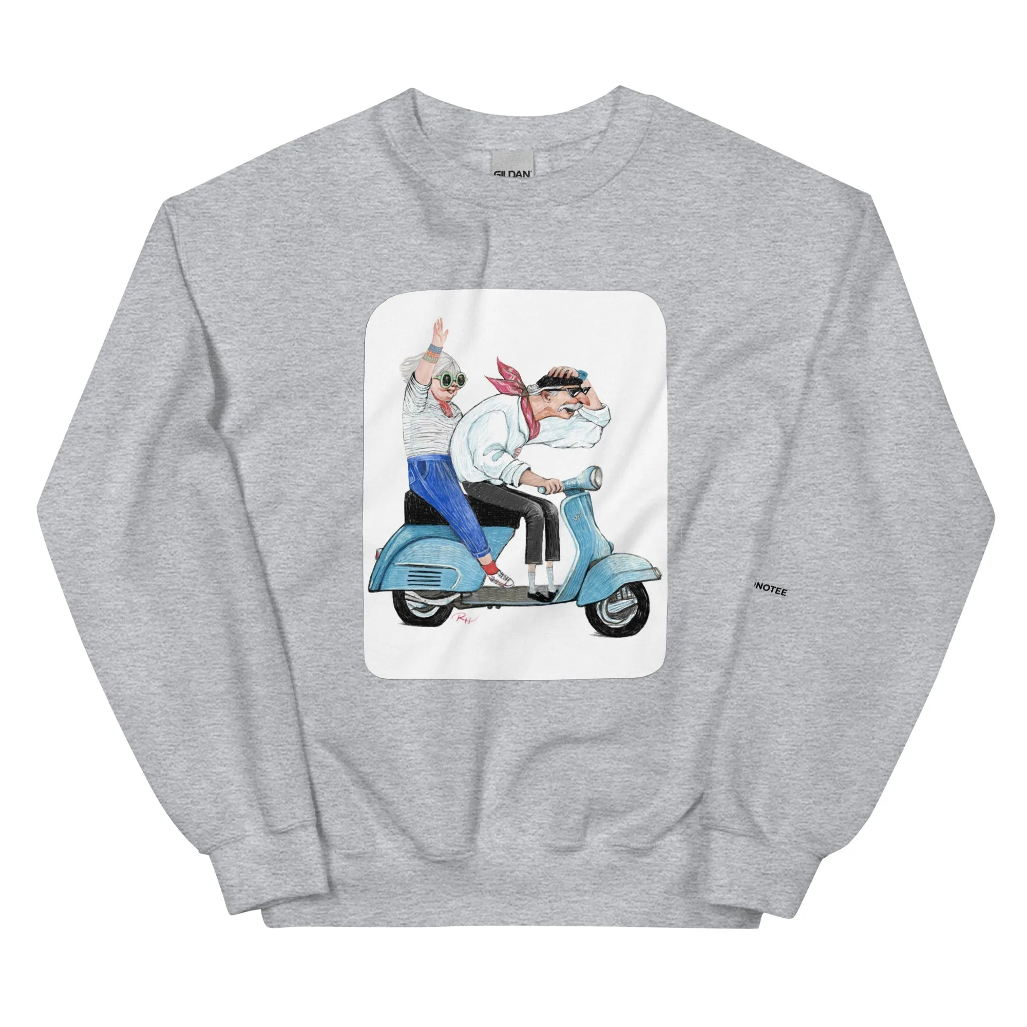 VESPA Unisex Fleece Sweatshirt