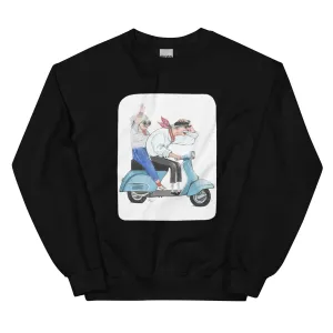 VESPA Unisex Fleece Sweatshirt