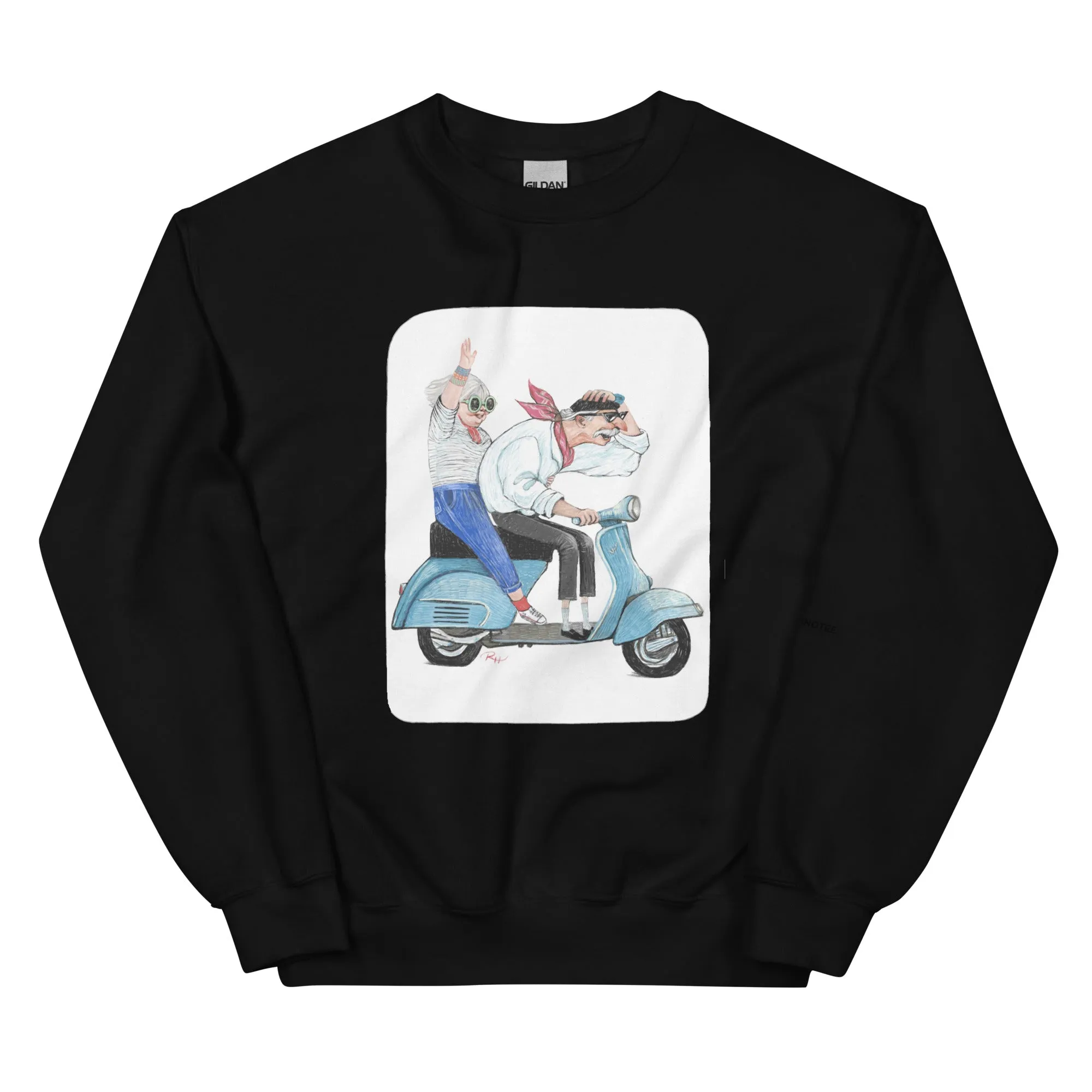 VESPA Unisex Fleece Sweatshirt