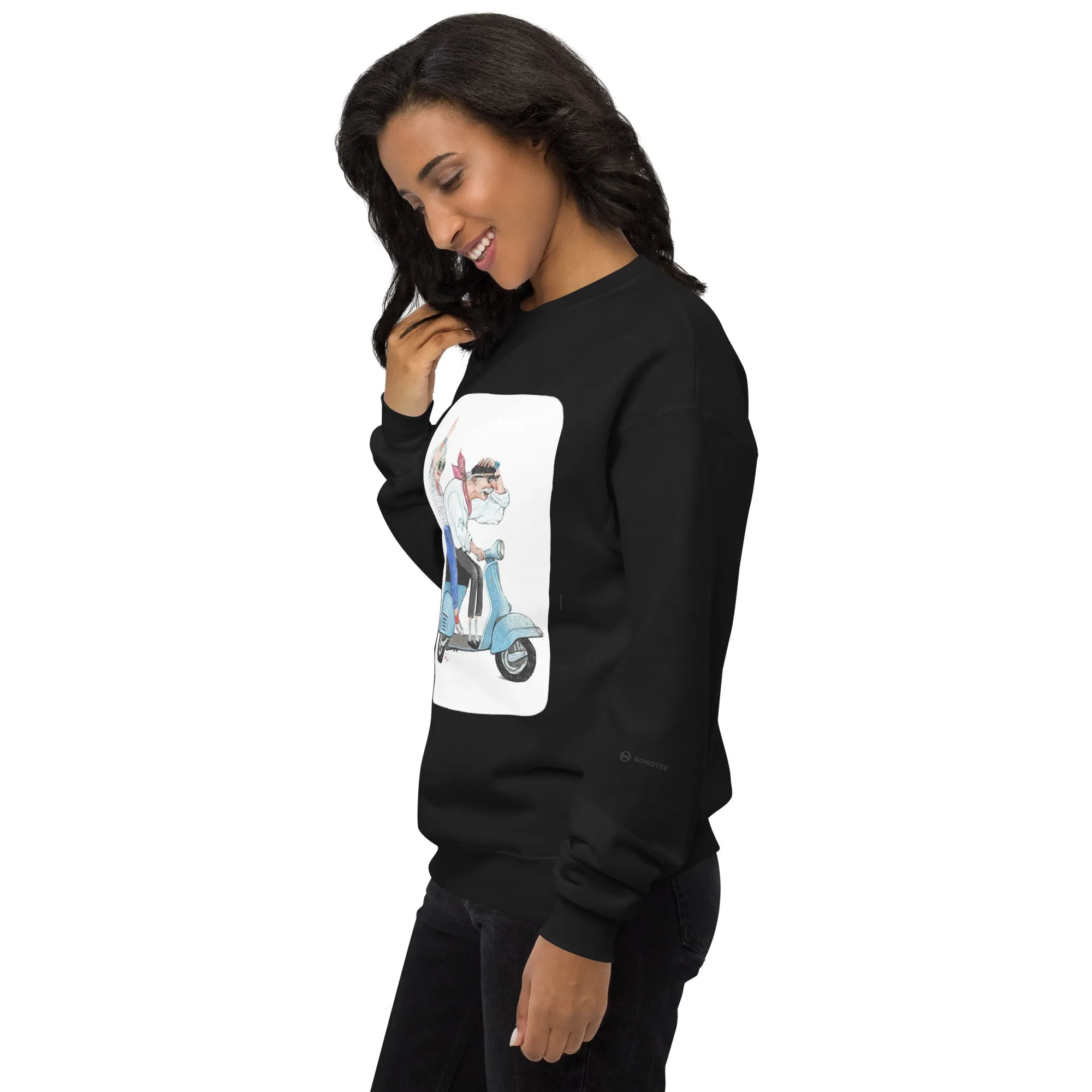 VESPA Unisex Fleece Sweatshirt