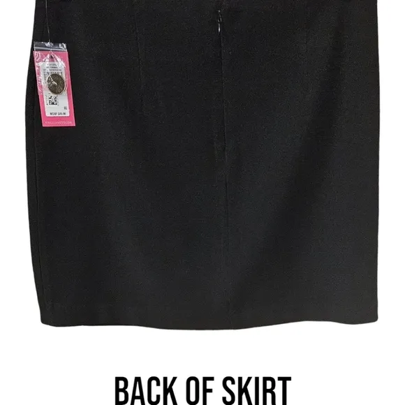 VINCE CAMUTO Women's Black Sexy Lined Mini Skirt Size 10