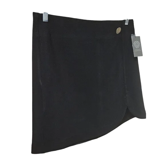 VINCE CAMUTO Women's Black Sexy Lined Mini Skirt Size 10