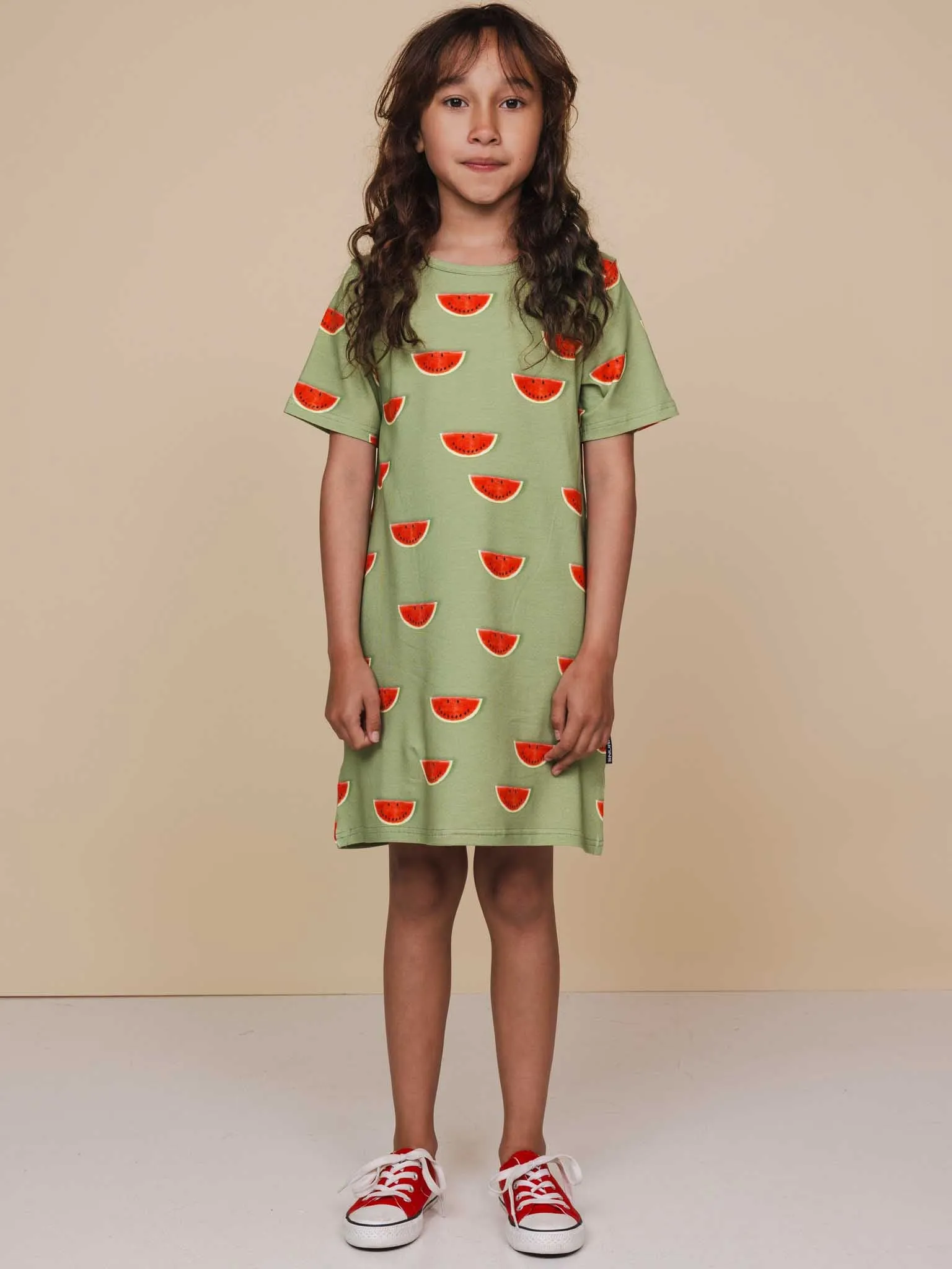 Watermelon T-shirt Dress Kids