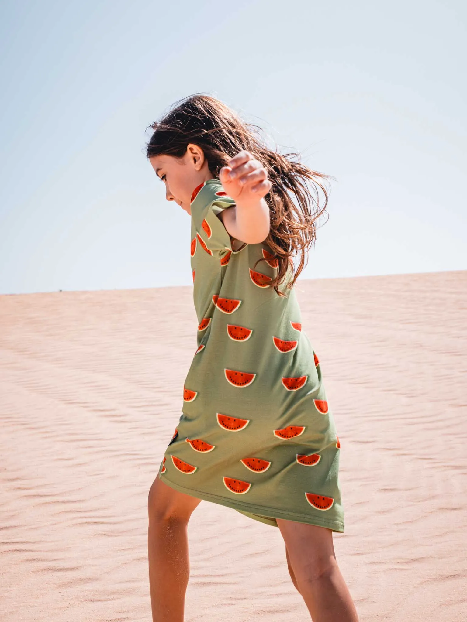Watermelon T-shirt Dress Kids