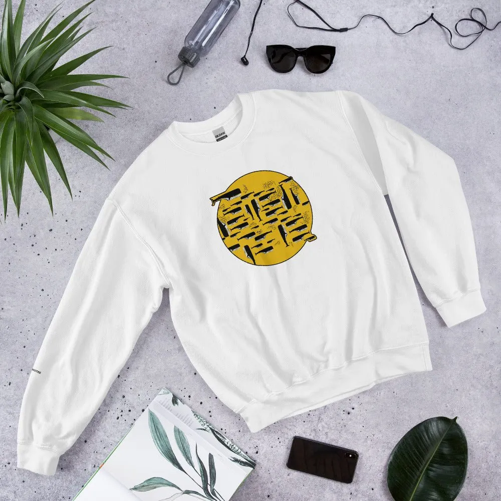 WHALES Unisex Fleece Sweatshirt