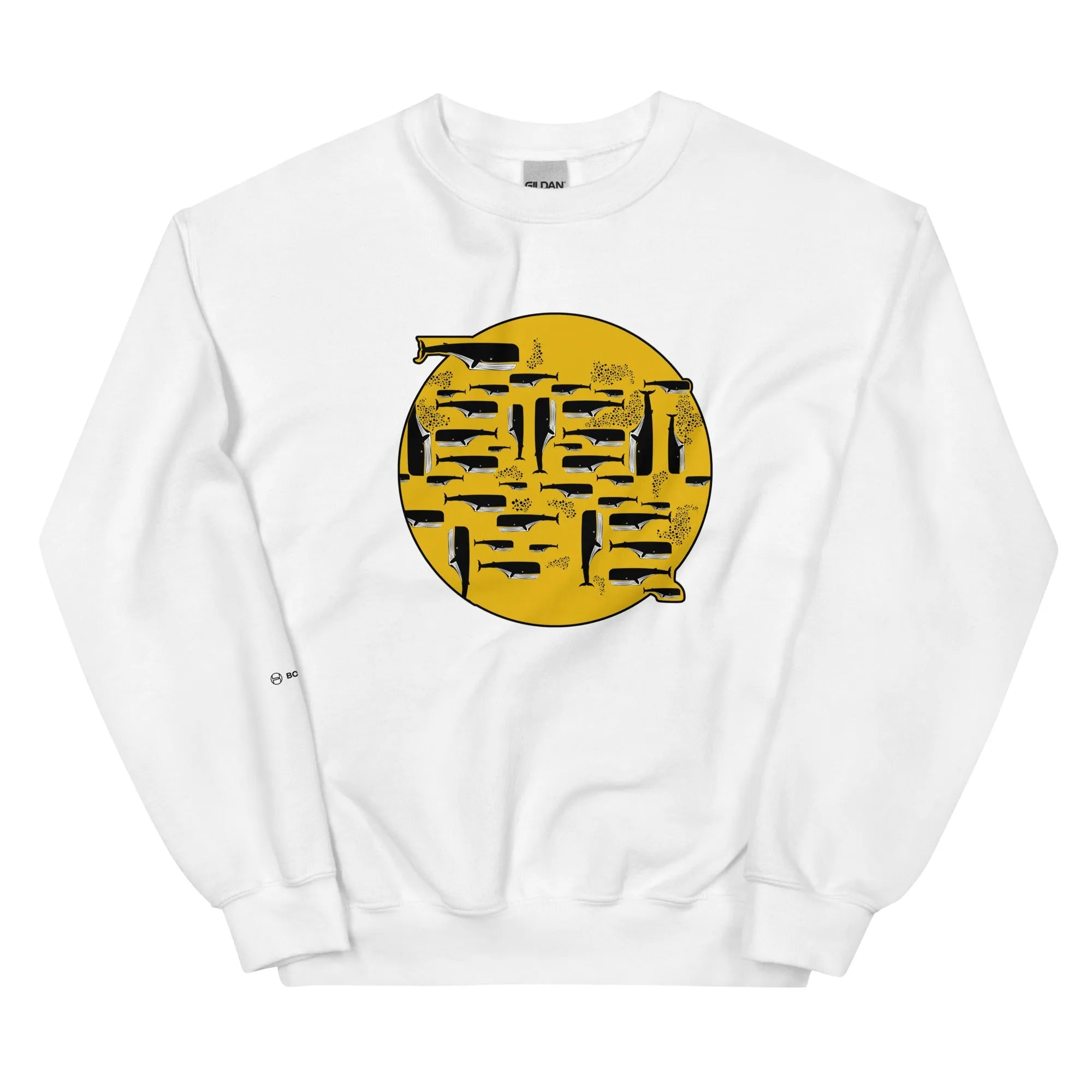 WHALES Unisex Fleece Sweatshirt