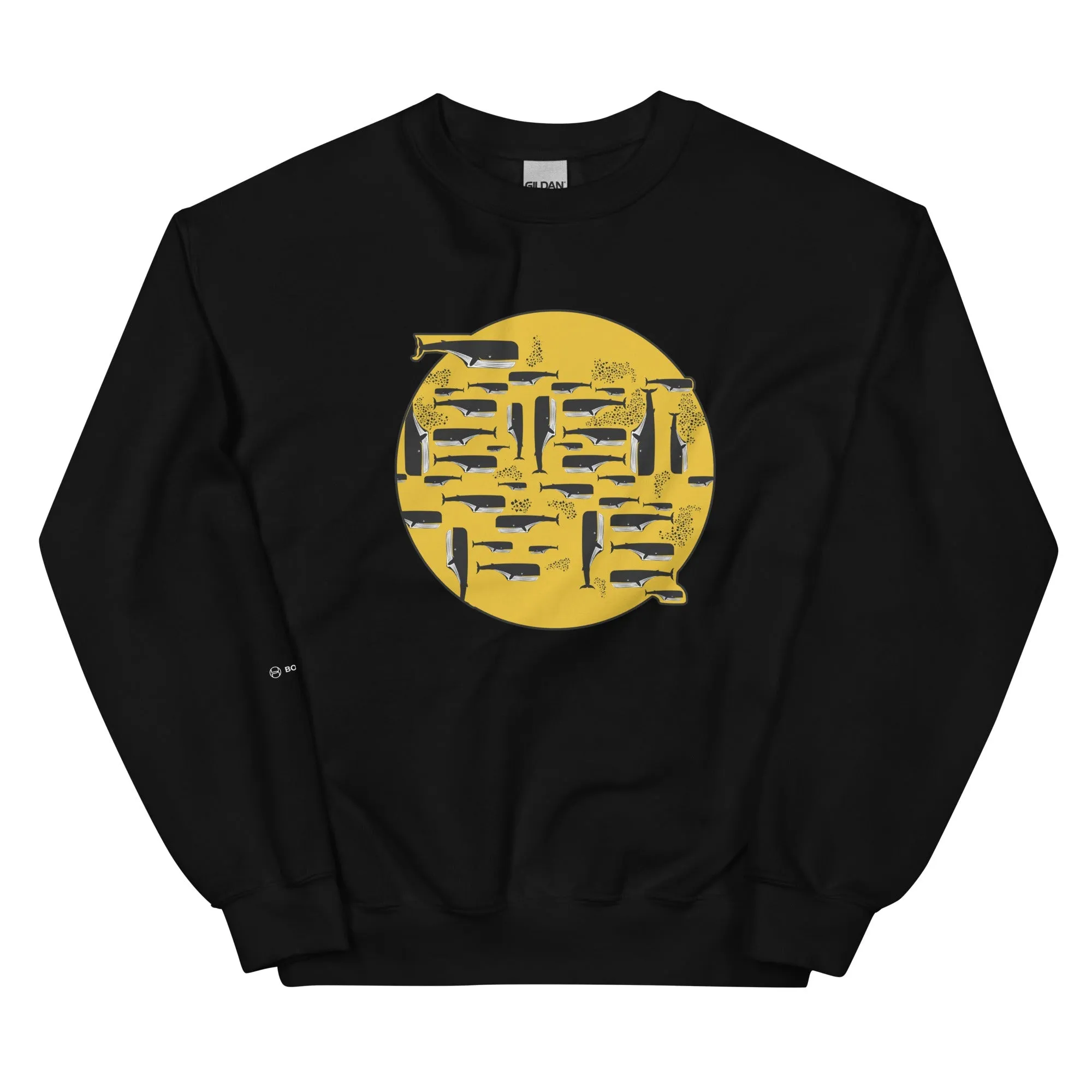 WHALES Unisex Fleece Sweatshirt