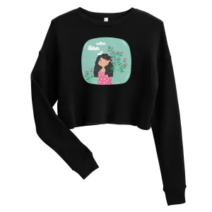 WIDE AWAKE Women's Crop Sweatshirt