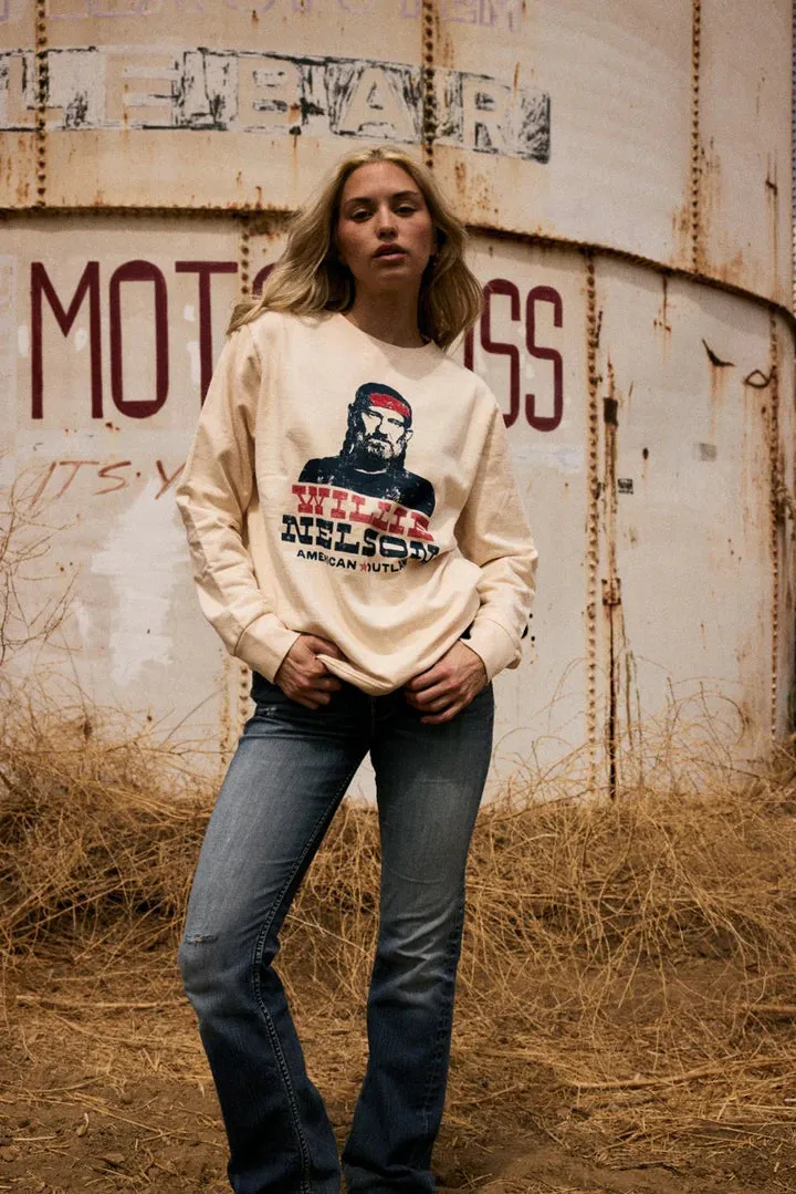 Willie Nelson Sunday Fleece Crew