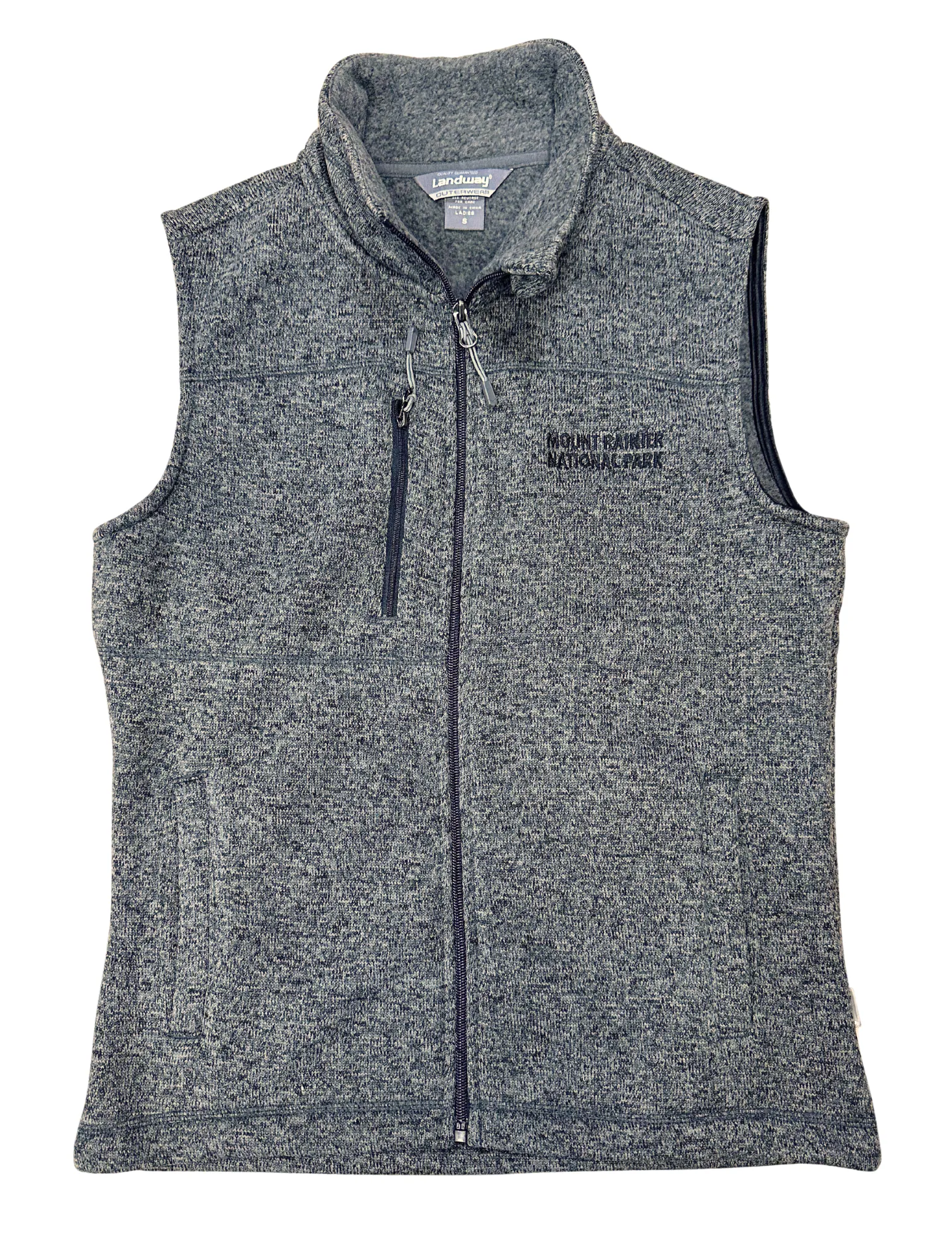 Women's Heather Grey Mount Rainier Vest
