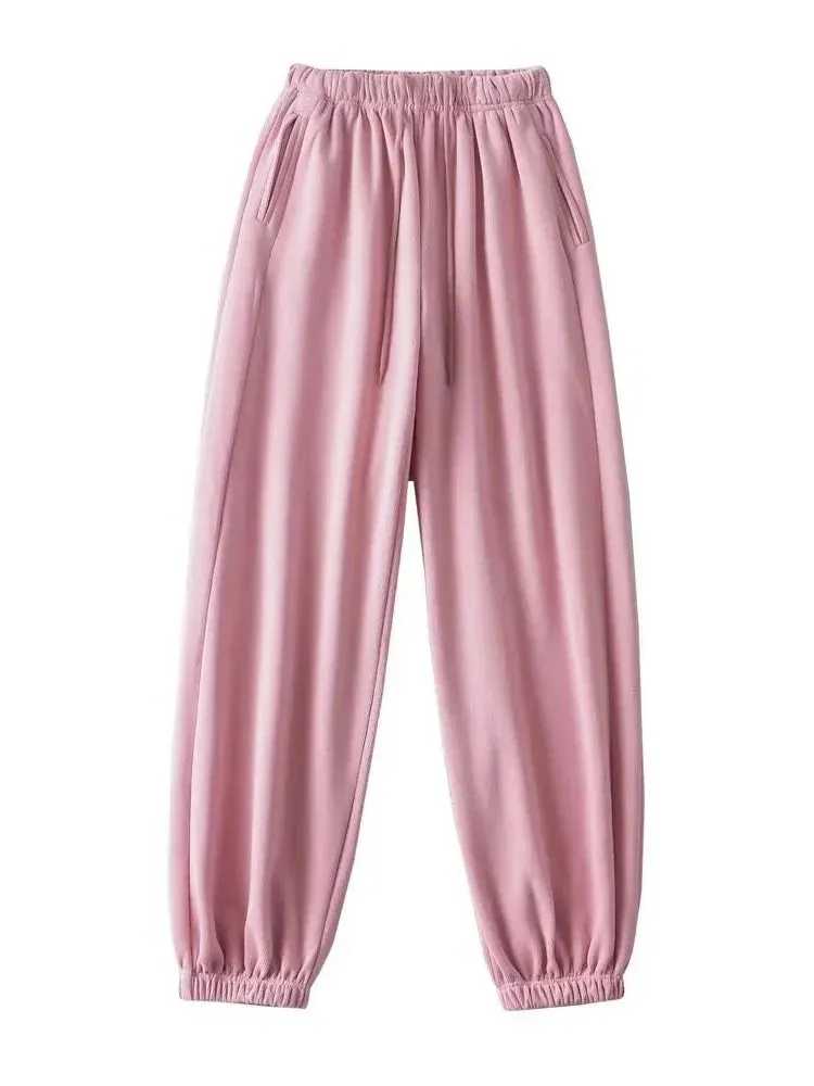 Women's Hot Pink Cargo Jogger Pants
