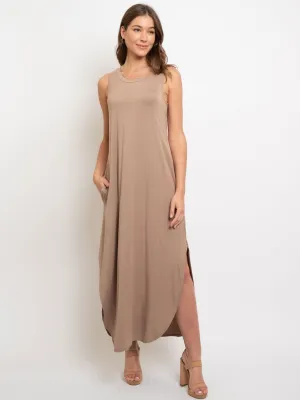 WOMEN'S MAXI SLEEVELESS DRESS