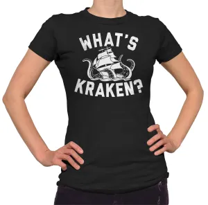 Women's What's Kraken Sea Monster T-Shirt