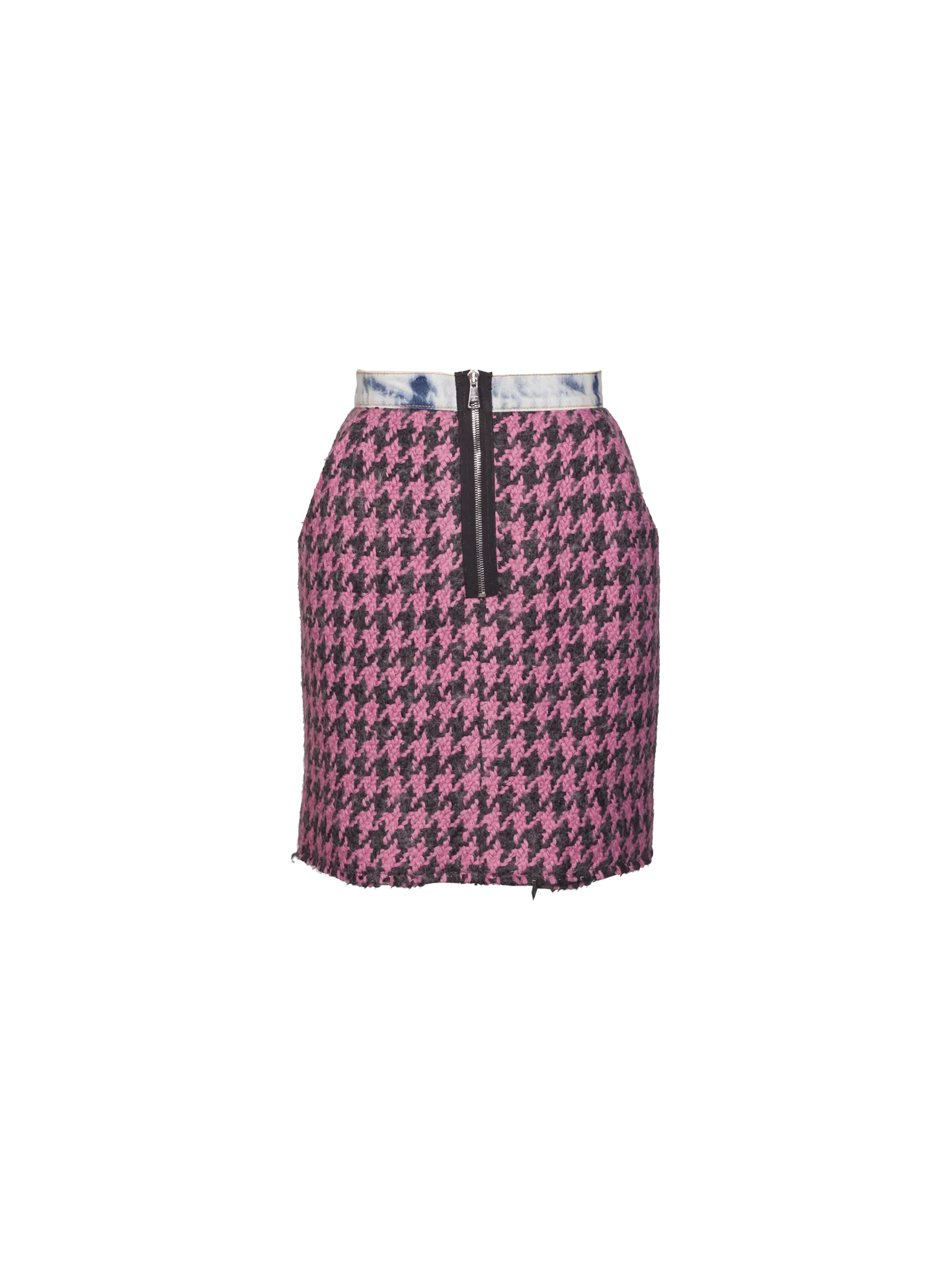 Wool Blend Mini Skirt
