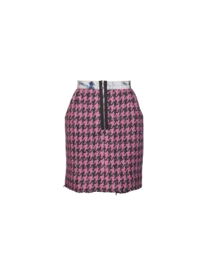 Wool Blend Mini Skirt