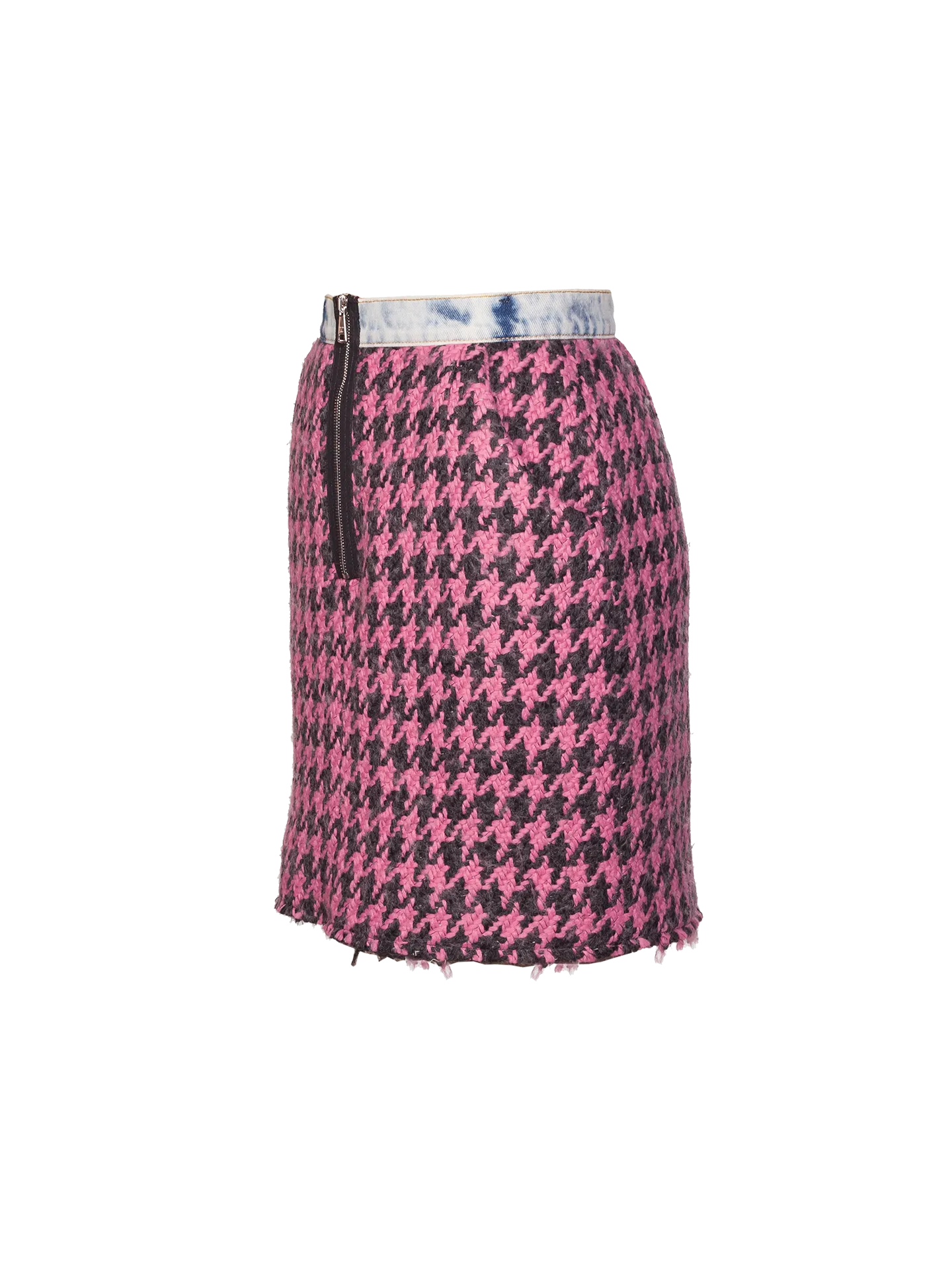 Wool Blend Mini Skirt