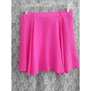 Yumi Kim Sz M Magenta Hot Pink Silk Skater Mini Skirt