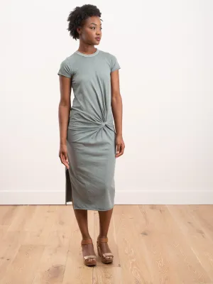 zelda knot dress - pigment sulphur stone