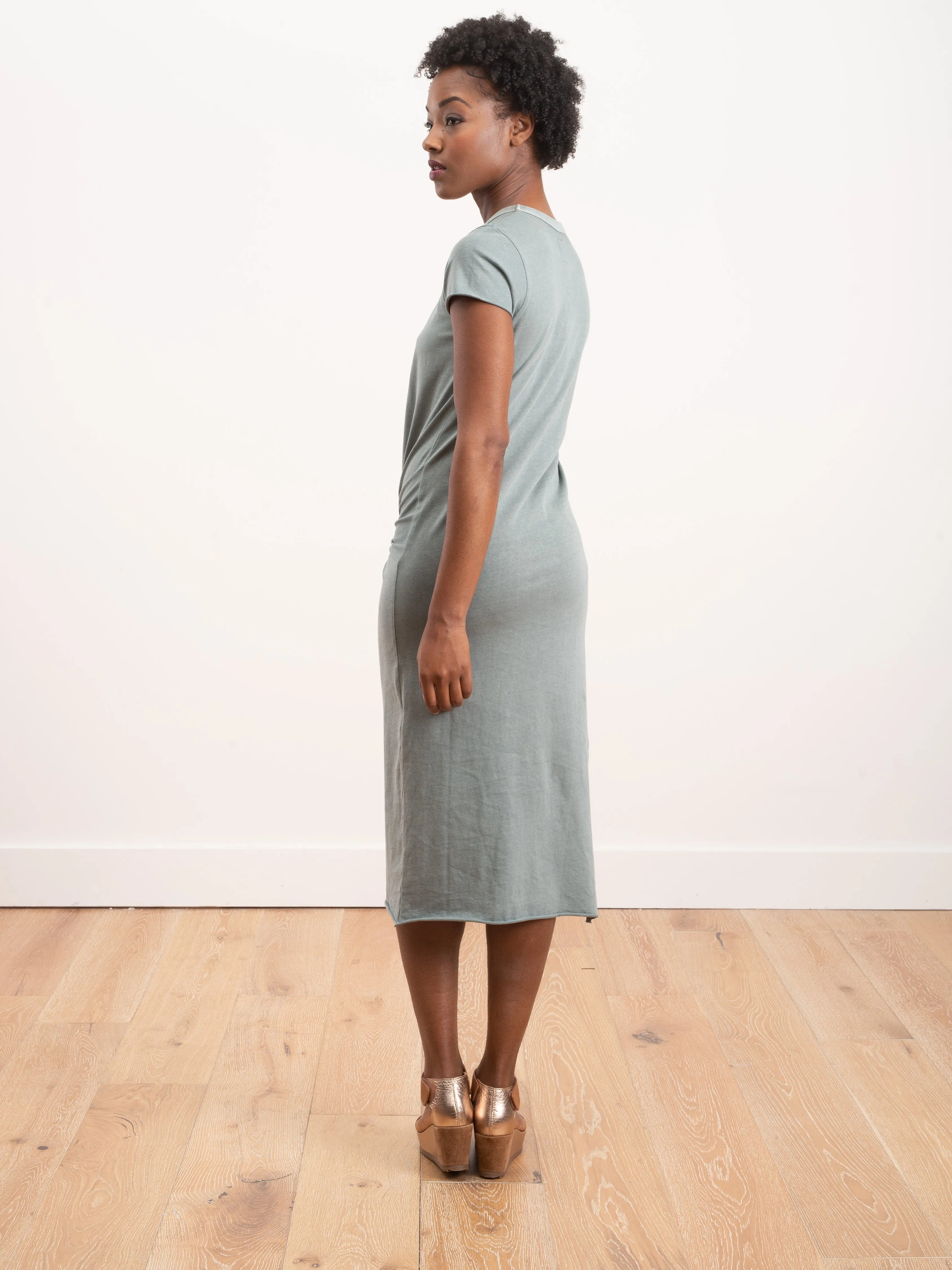 zelda knot dress - pigment sulphur stone
