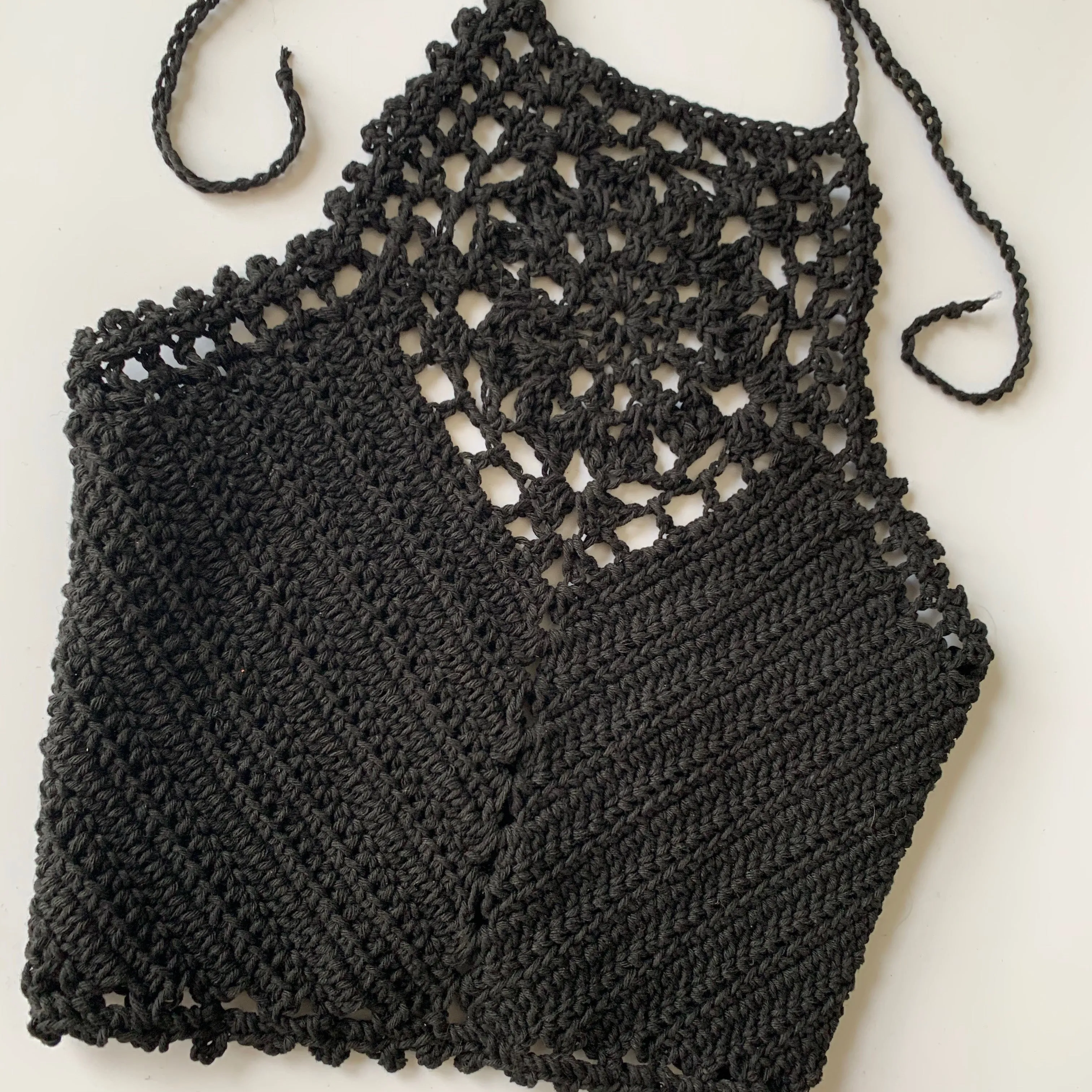 Zinnia Crop Top - Crochet Pattern
