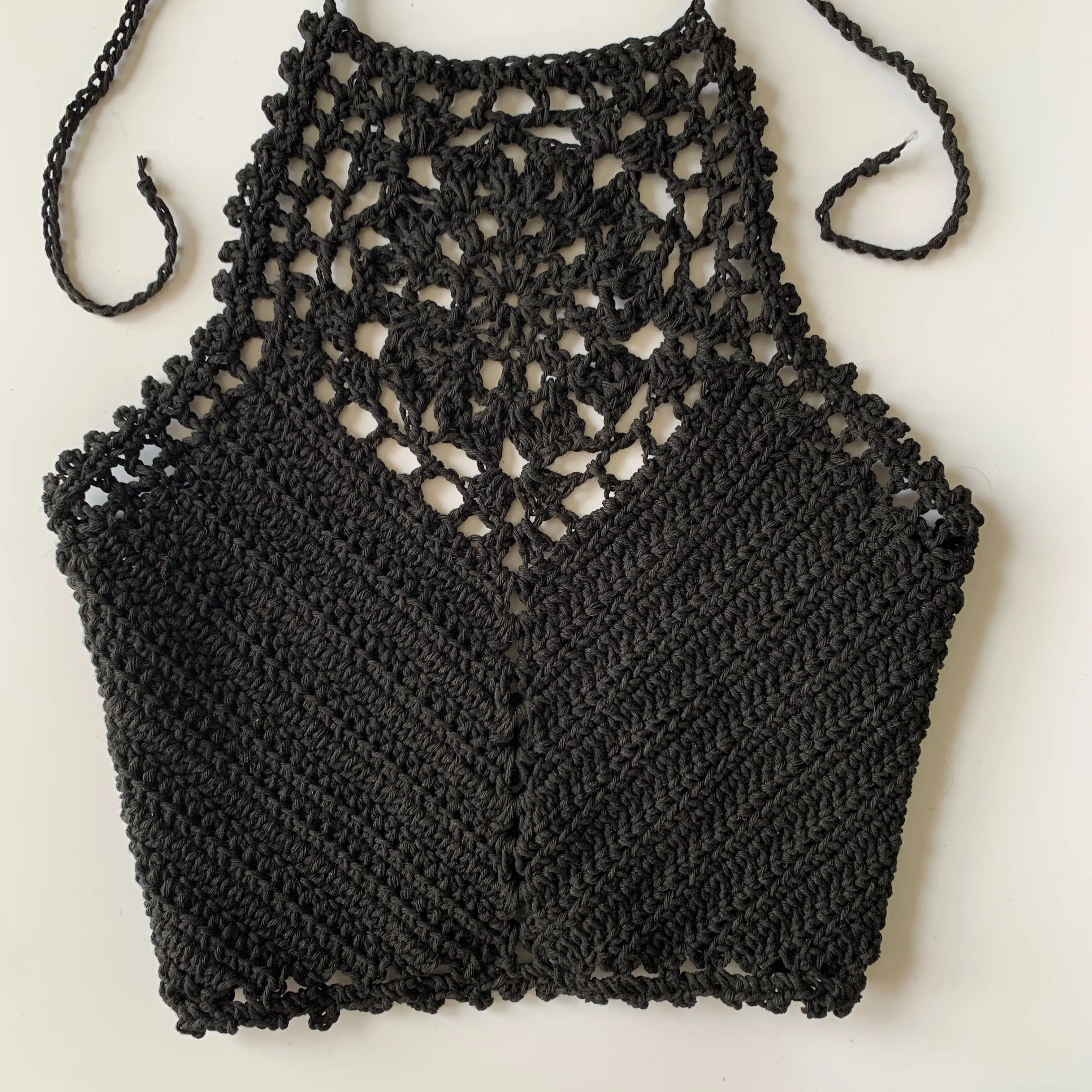Zinnia Crop Top - Crochet Pattern